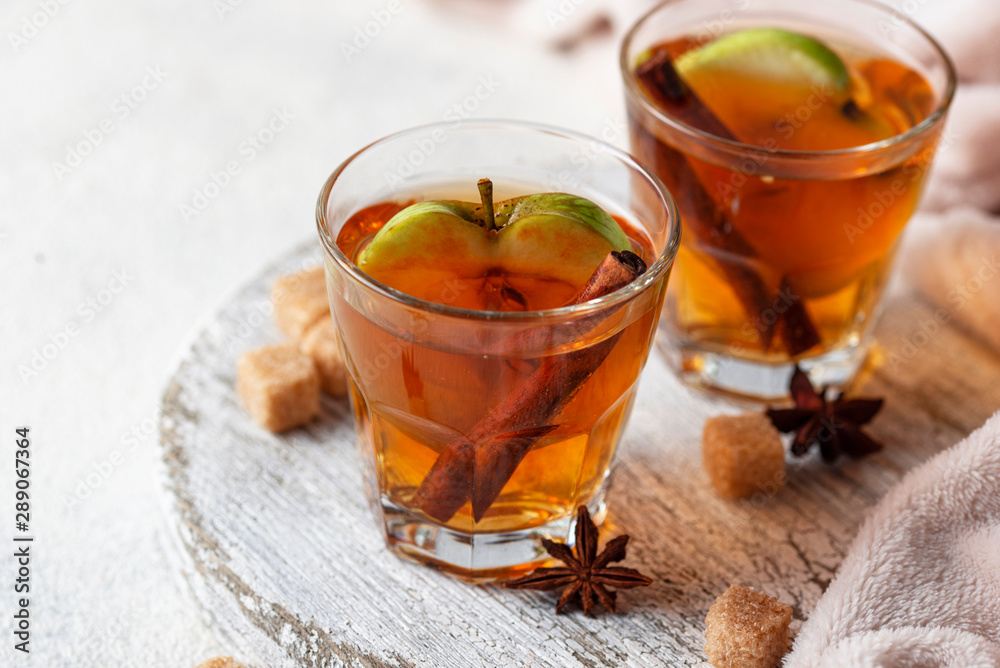 Spicy apple cider, autumn drink Spicy apple cider, autumn drink