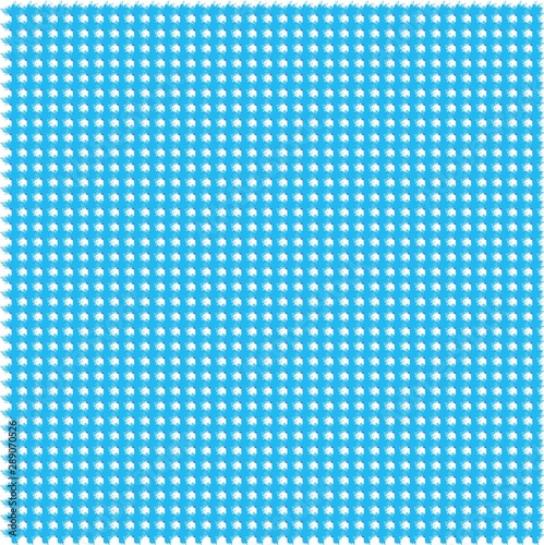 Blue background with holes