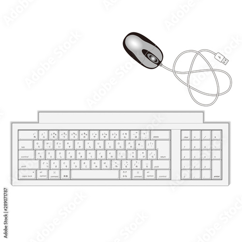 キーボードとマウス