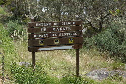 la réunion cirque de mafate in frankreich im sommer