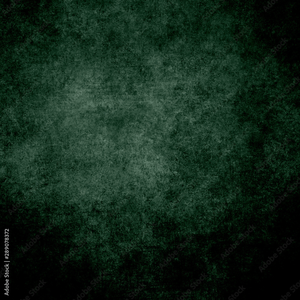 Fototapeta premium Vintage paper texture. Green grunge abstract background
