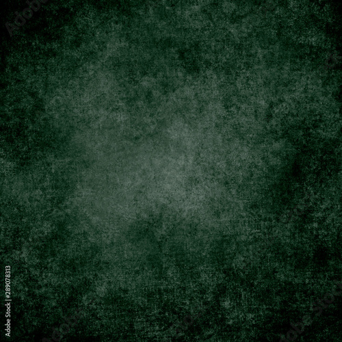 Vintage paper texture. Green grunge abstract background