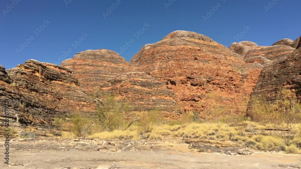 Bungle Bungle Range Landform landscape in Kimberly Western Australia. Bungle Bungle Range Landform landscape in Kimberly Western Australia.