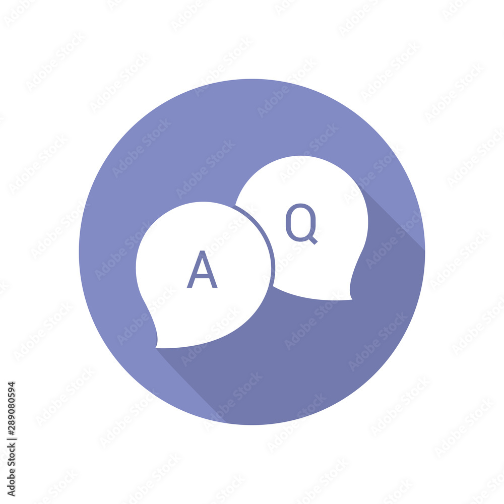 Discuss flat icon vector illustration logo template Discuss flat icon vector illustration logo template