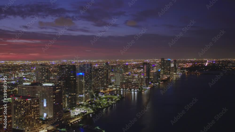Aerials Edgewater Miami FL 4k