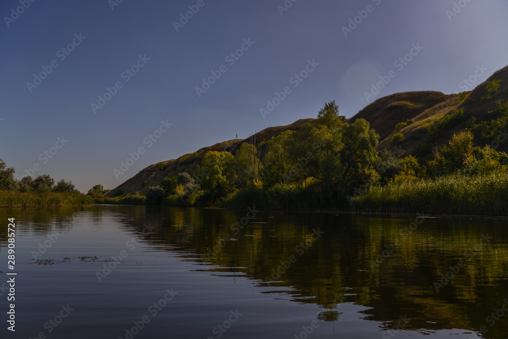 Obraz premium lake in the forest