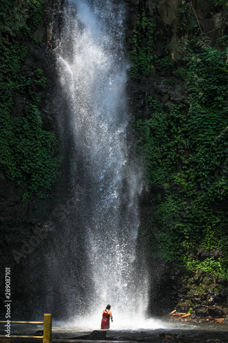 Grojogan Sewu Waterfall  Batu  Indonesia