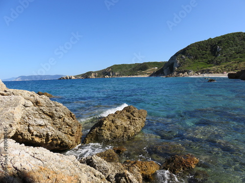 Rocky seashore