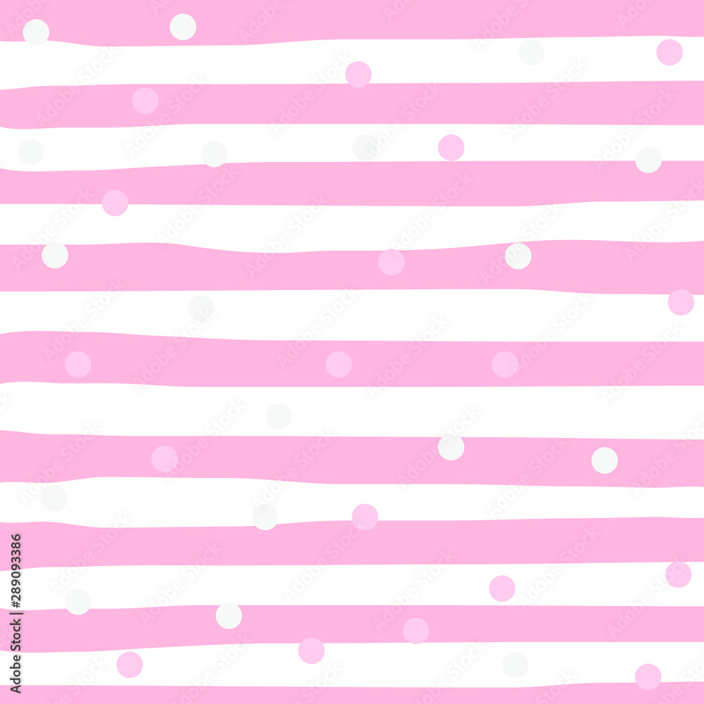 Pink pastel Background Pattern Cute Vector illustrations