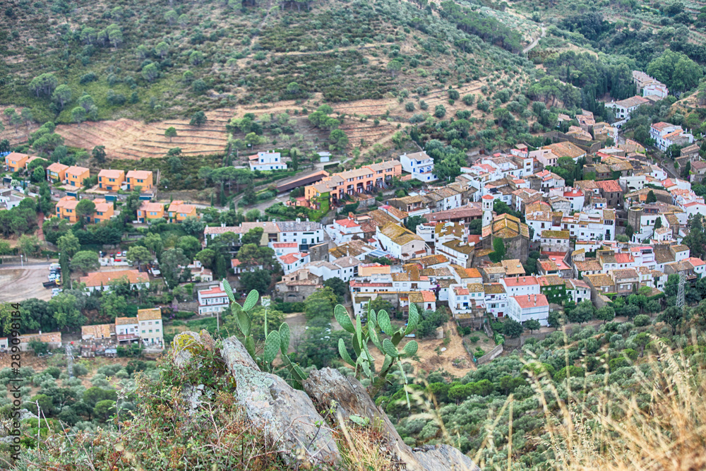 Fototapeta premium View on the traditional village in Costa Brava, Spain