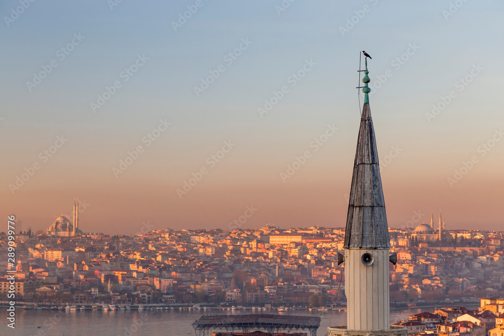 Naklejka premium Aerial view of the Golden Horn
