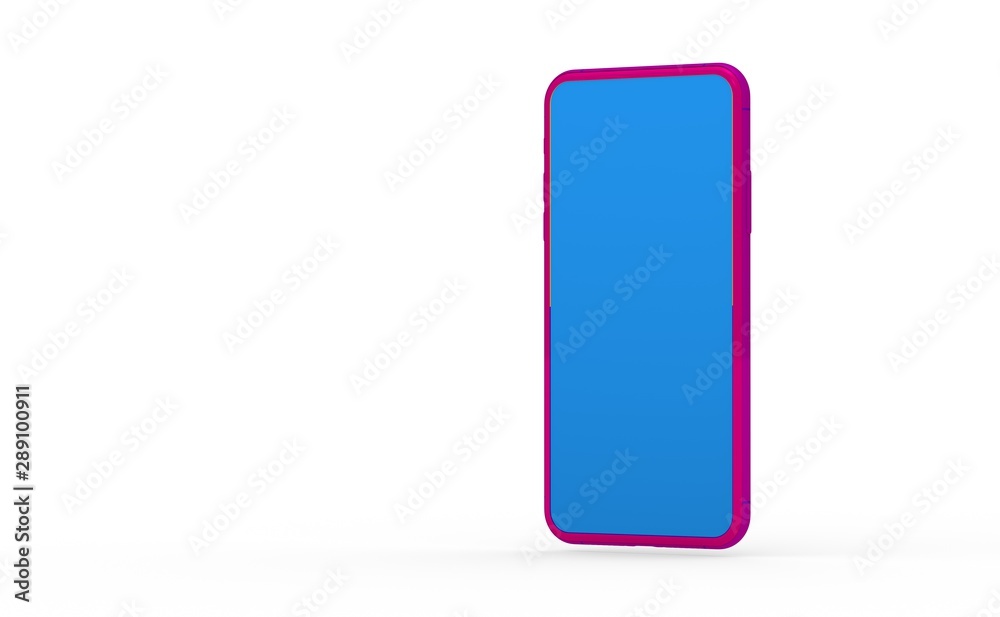 New abstract blue mobile phone smartphone New abstract blue mobile phone smartphone