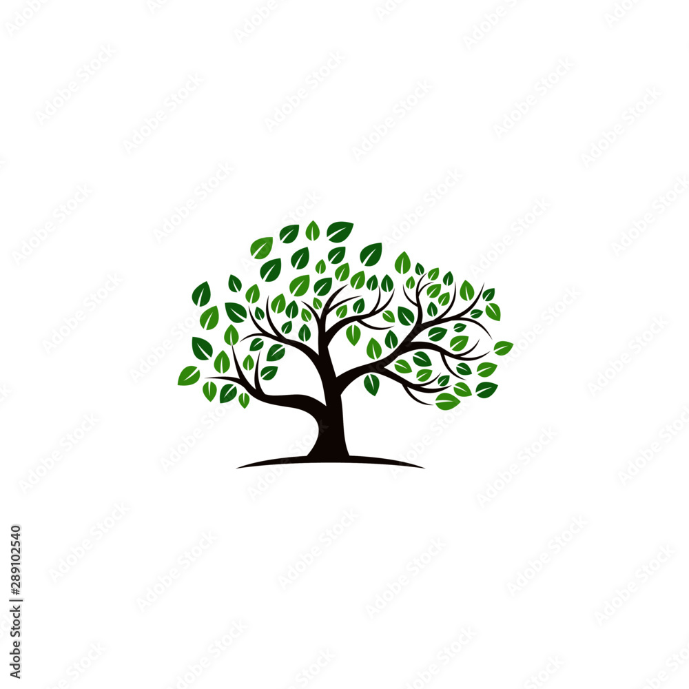 Tree vector icon. logo design elements. Tree vector icon. logo design elements.