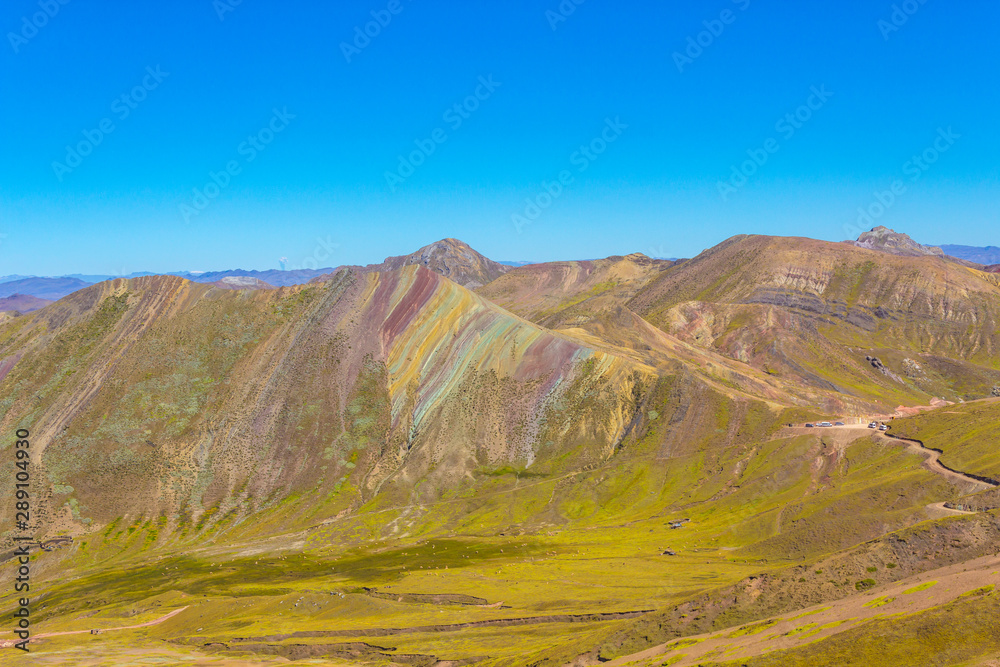 Rainbow Mountain Mountains of the 7 colors, Peru. Rainbow Mountain Mountains of the 7 colors, Peru.