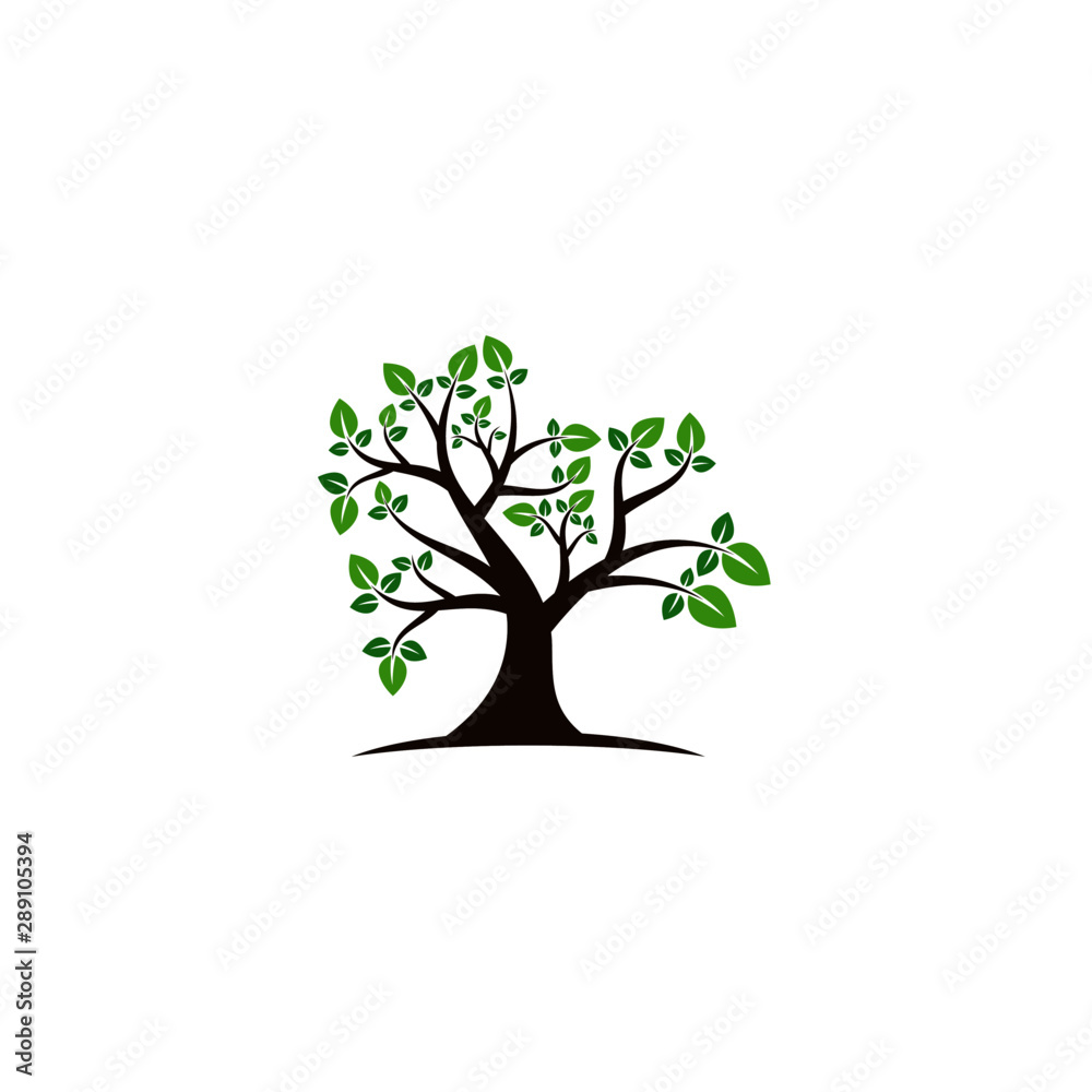 Tree vector icon. logo design elements. Tree vector icon. logo design elements.