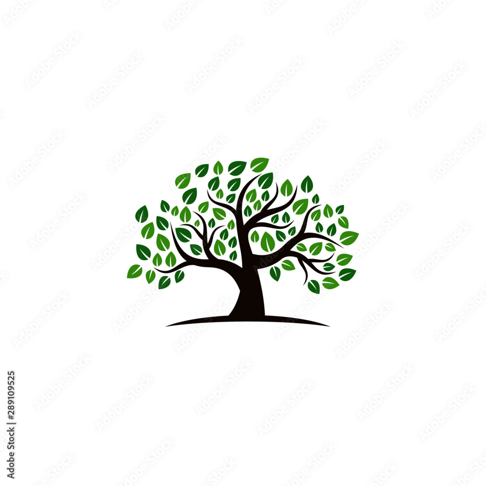 Tree vector icon. logo design elements. Tree vector icon. logo design elements.