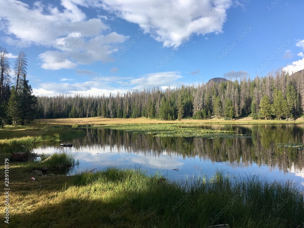 A September day in the Lily Lake, Uinta Mountains, United States