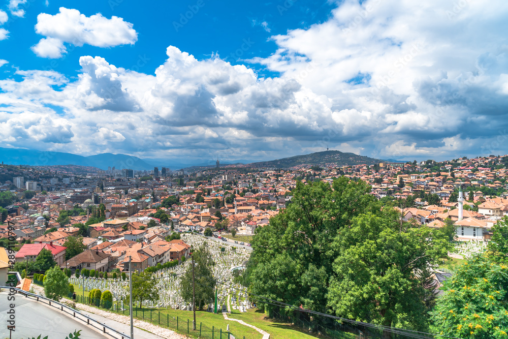 Panoramic View of Sarajevo