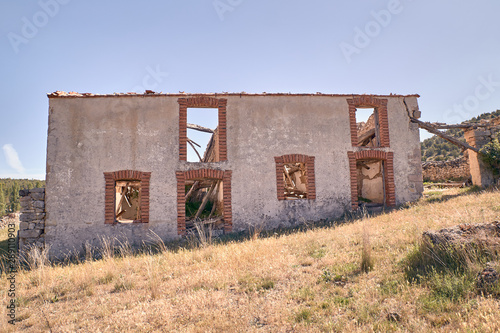 view of some old ruins of a house © luismicss