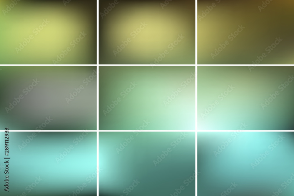 Obraz premium Green light plain background images