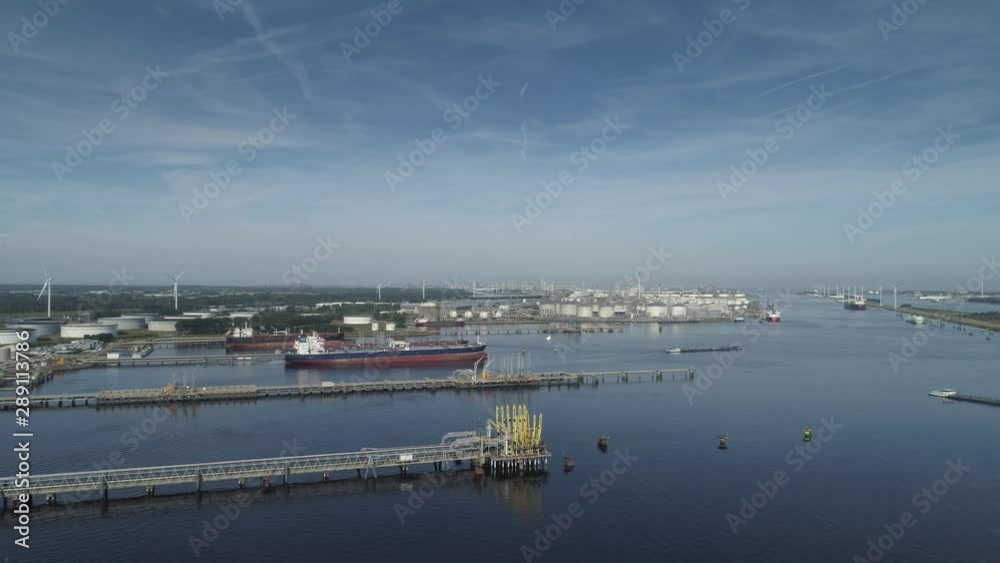 Oil refinery plant from industry zone, Aerial view oil and gas industrial, Refinery factory oil storage tank and pipeline steel Oil refinery plant from industry zone, Aerial view oil and gas industrial, Refinery factory oil storage tank and pipeline steel