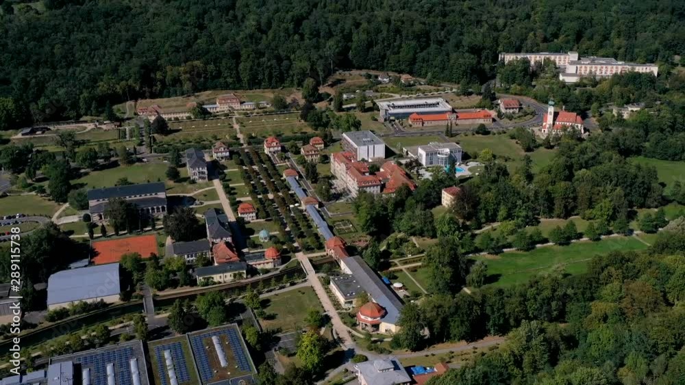 Bad Brückenau aus der Luft Bad Brückenau aus der Luft