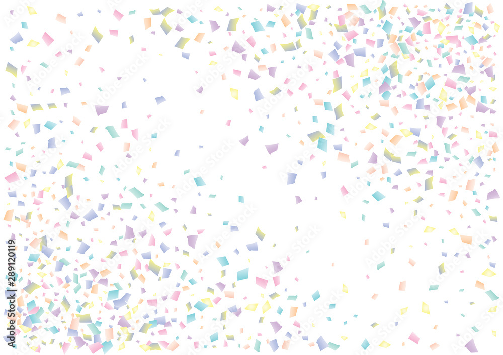 Festive color rectangle confetti background. Abstract frame confetti texture for holiday, postcard, poster, website, carnival, birthday, children's parties. Cover confetti mock-up. Wedding card layout Festive color rectangle confetti background. Abstract frame confetti texture for holiday, postcard, poster, website, carnival, birthday, children's parties. Cover confetti mock-up. Wedding card layout