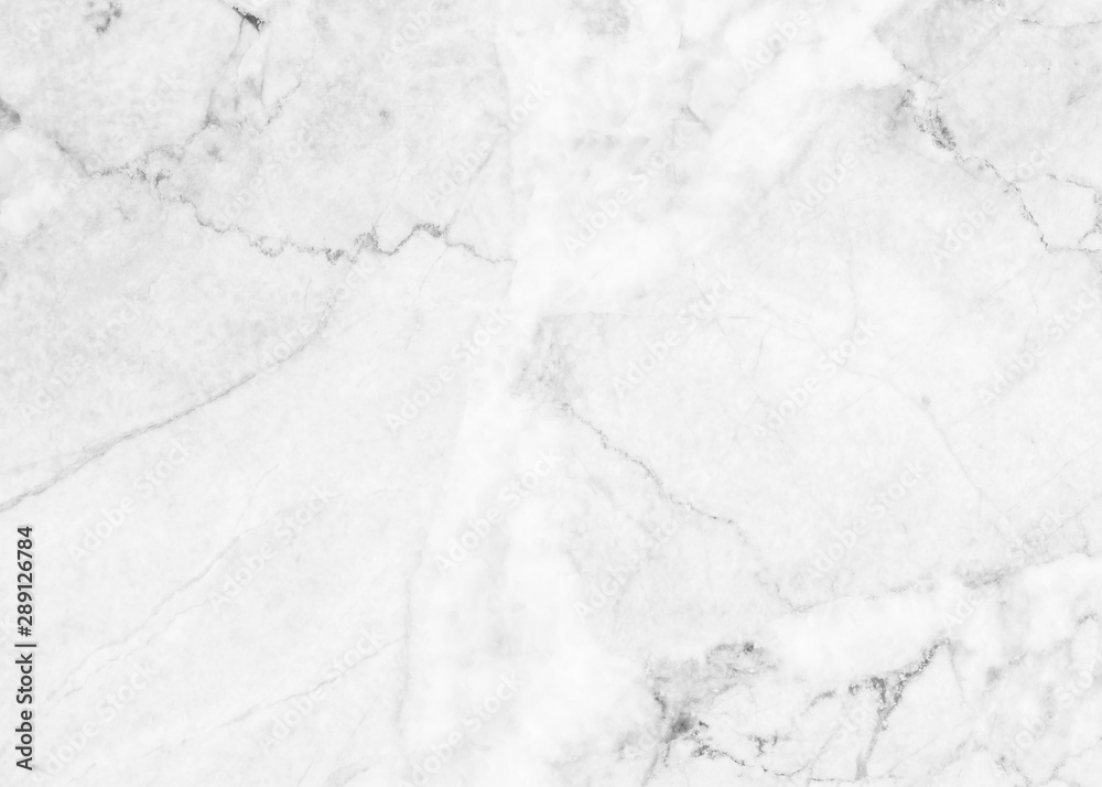 Fototapeta premium Close up of Abstract white natural marble texture pattern background
