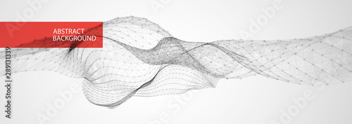Liquid dynamic flow. Trendy fluid cover design.