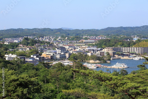 Morning scenery of Matsushima in Miyagi Prefecture, Japan