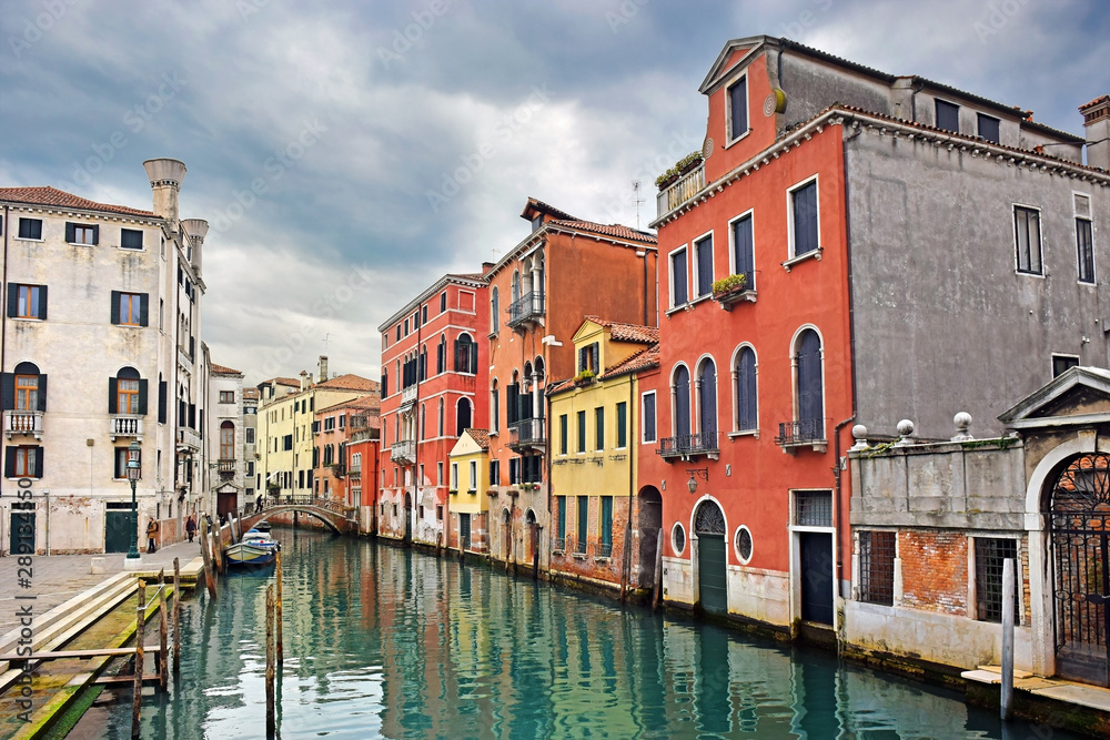 cityscape in a non-tourist part of Venice