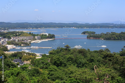 Fototapeta Naklejka Na Ścianę i Meble -  The scenery of Matsushima in Miyagi Prefecture, Japan