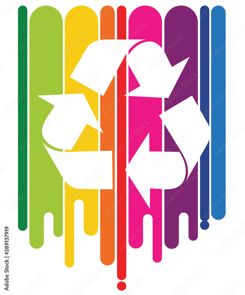 Paint Dribble Box - Recycling Paint Dribble Box - Recycling