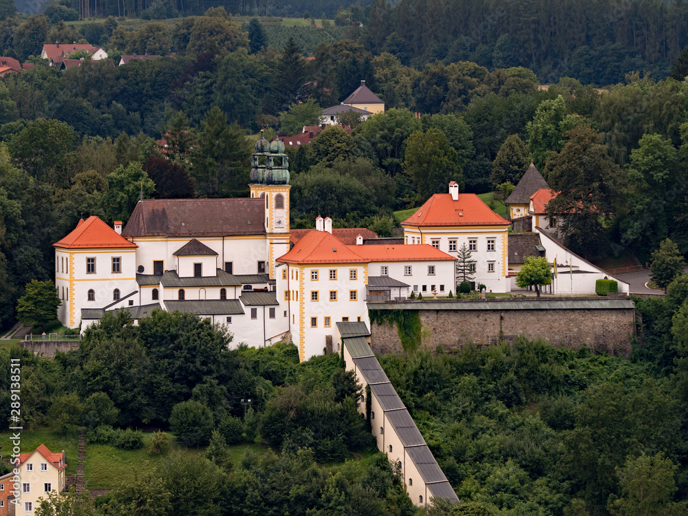 Kloster Mariahilf in Passau in Niederbayern, Bayern, Deutschland 