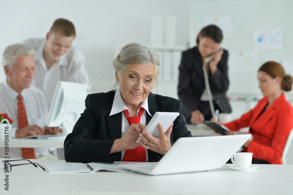 Portrait of group of successful business people Portrait of group of successful business people