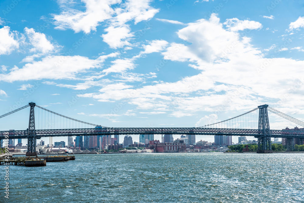 Williamsburg Bridge in New York City, USA