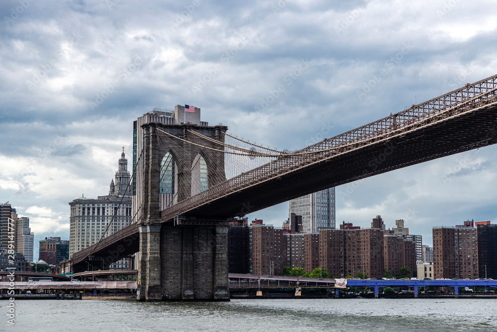Brooklyn Bridge in Manhattan, New York City, USA Brooklyn Bridge in Manhattan, New York City, USA