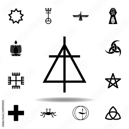 religion symbol, Christian reformed church icon. Element of religion symbol illustration. Signs and symbols icon can be used for web, logo, mobile app, UI, UX