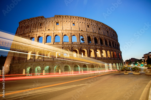 Photography The Colosseum at night