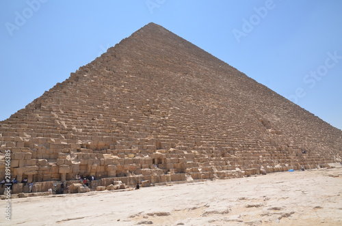 PYRAMIDE DE KHEOPS PLATEAU DE GUYZEH EGYPTE