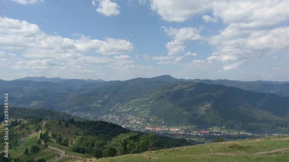 Carpathians amazing mountain view Carpathians amazing mountain view