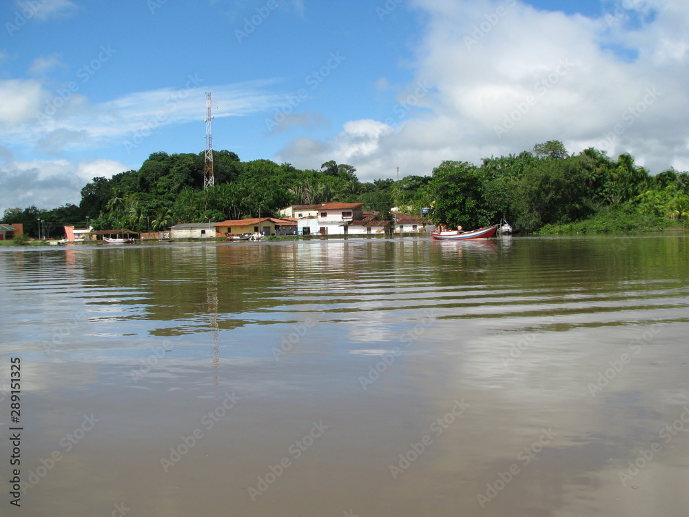 Obraz premium Boat ride at Una river - Maranhão - Brazil