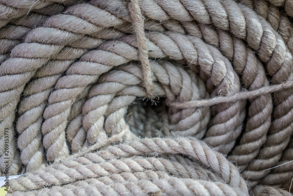 Background from jute products. Rope from jute fiber. Background from jute products. Rope from jute fiber.