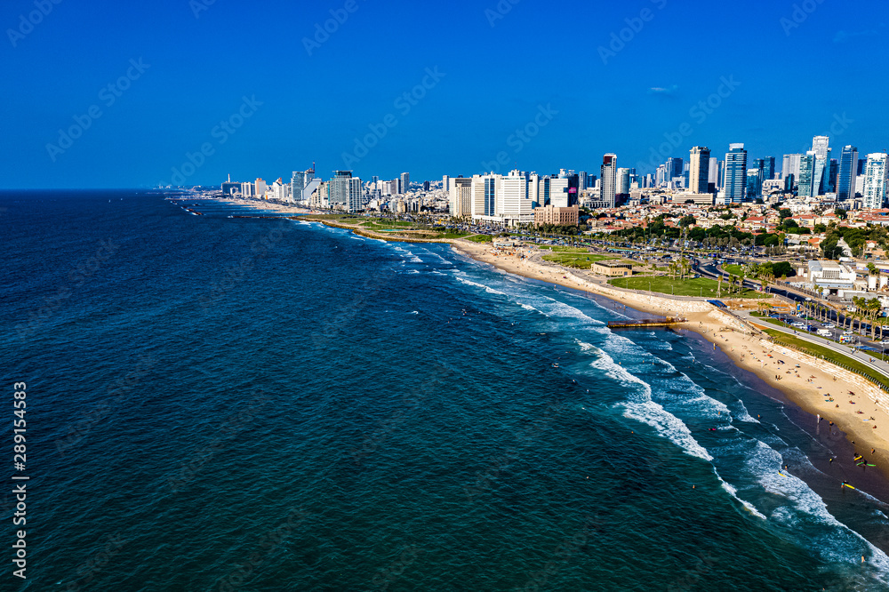 Tel Aviv aus der Luft Tel Aviv aus der Luft