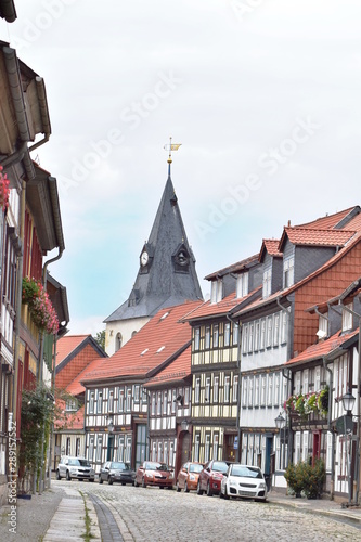 Historical buildings in Wernigerode, Germany