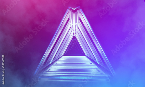 Ultraviolet abstract light....