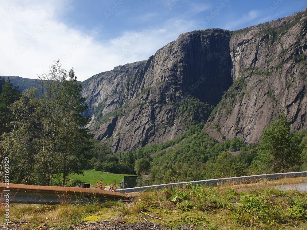 Naklejka premium Berg Norwegen