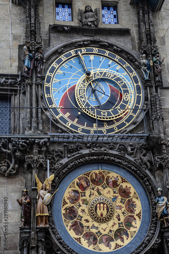 Obraz na płótnie astronomical clock in prague w salonie