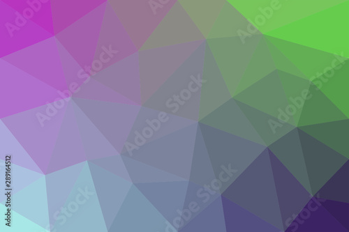Geometrical abstract triangle tiled pattern background - vector graphic from triangles in colorful tones