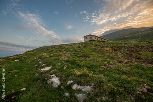 Monte Baldo, haus in mountain
